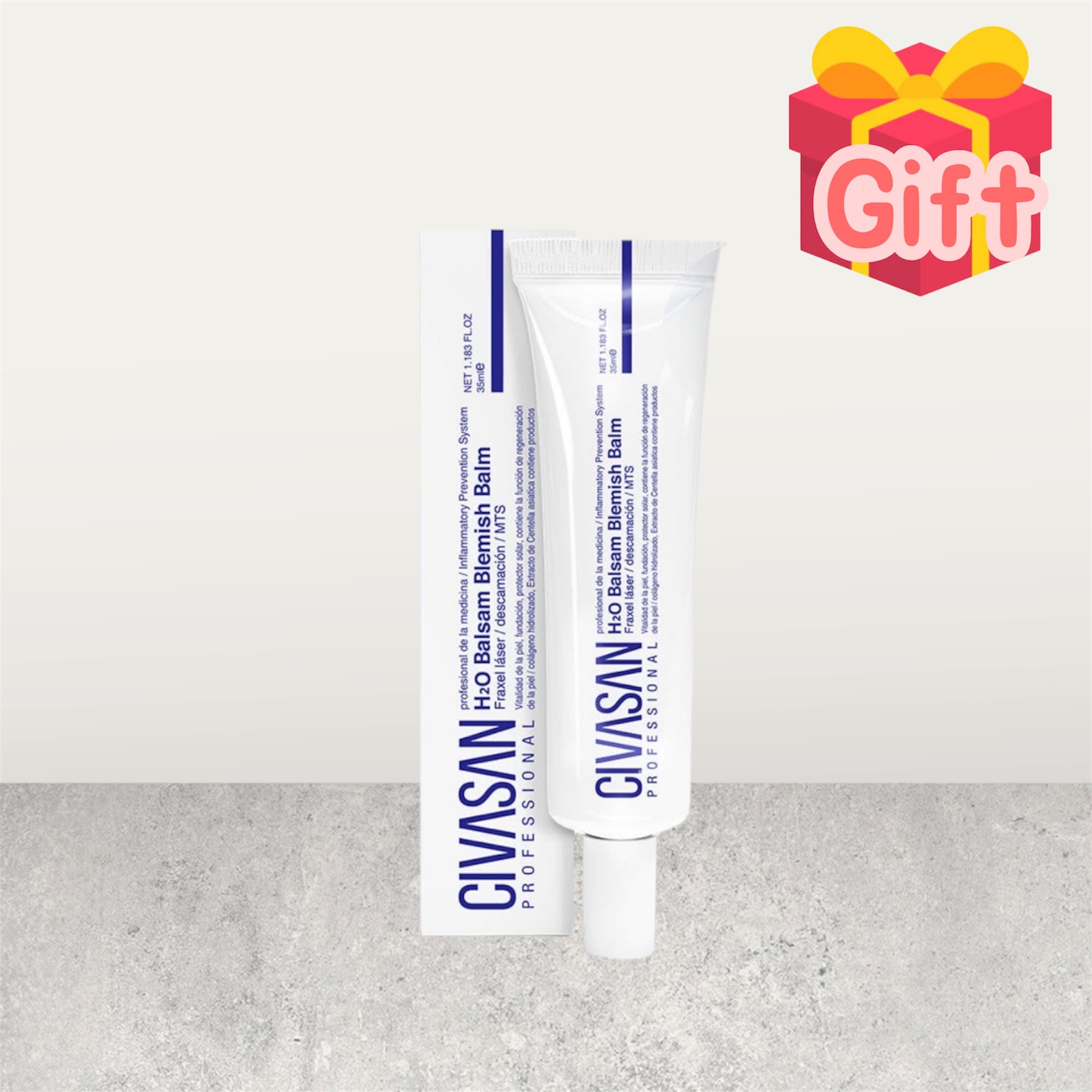 H2O Balsam Blemish Balm 35ml水光ツヤBB高保湿バルサムBB敏感肌対応