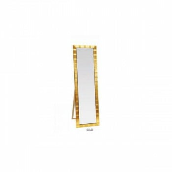 （新）HJ（Hand made in Japan）ミラー（4尺スタンド付）飛散防止付　GOLD/10656