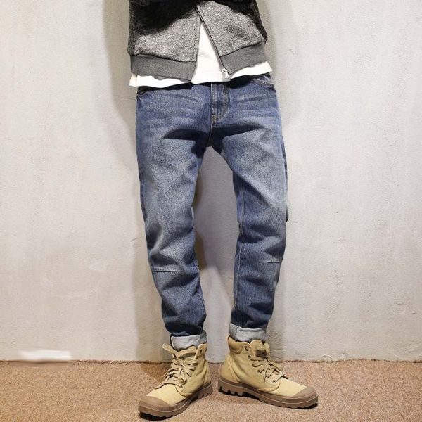 パンツ メンズ デニム　スキニーパンツ　カーゴパンツ 無地　メンズ　カジュアルパンツ　コットンパンツ