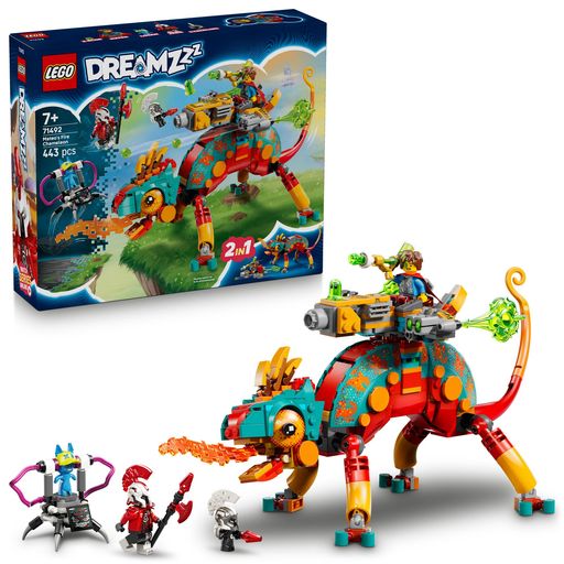 レゴ(LEGO) ドリームズ マテオのファイア・カメレオン おもちゃ 玩具 誕生日 プレゼント ブロック 男の子 女の子 子供 7歳 8歳 9歳 小学生 動物 生き物 科学 ごっこ遊び おままごと 7