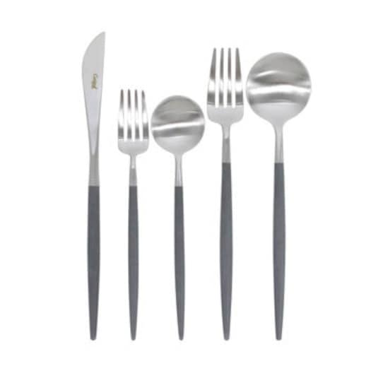 [倉庫管理]　クチポール ゴア 5本セット シルバー x グレー