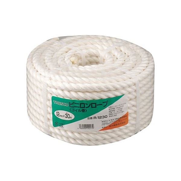 ビニロンロープ 12mmx30m コイル巻 R-1230 1巻