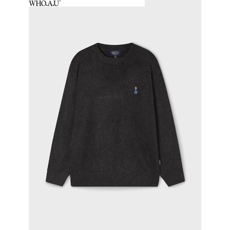 W.A.U Steve Bokashi Pullover-CHARCOAL-WHKAF4T02U