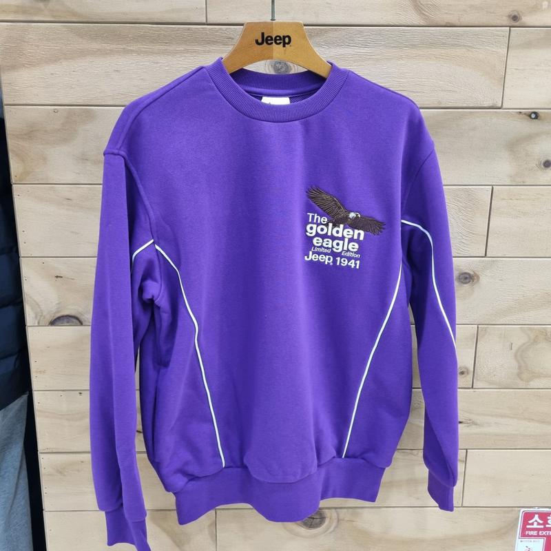 チェロキー配色イーグル刺繍マンツーマンTシャツ JP1TSU811UP