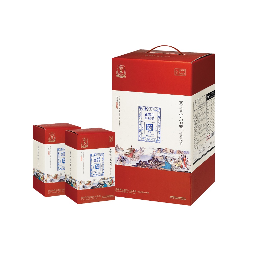 正官庄 紅参煎じ液 良参 15枝 90ml 48包