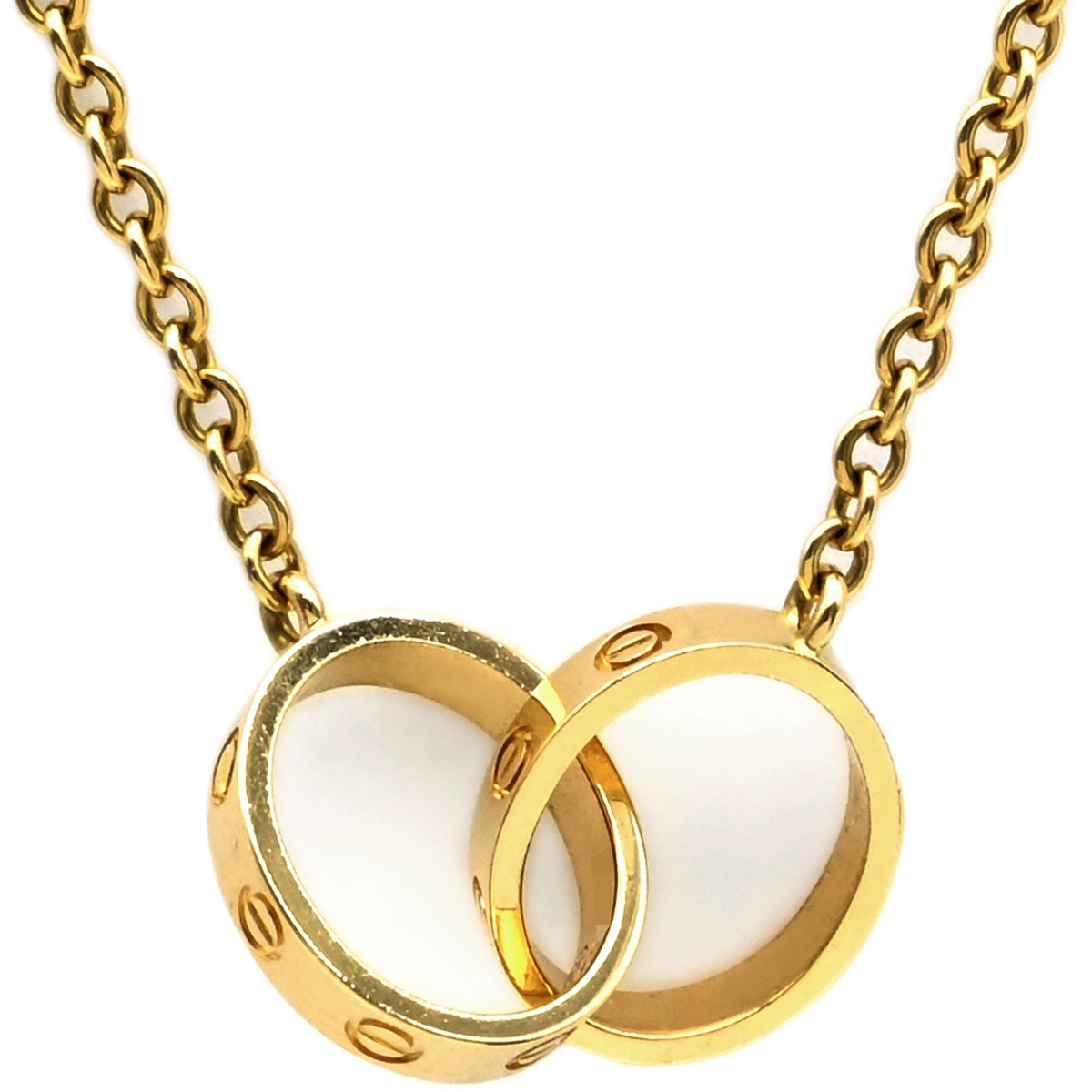カルティエ Cartier ネックレス ベビーラブ K18YG イエローゴールド 18金 750YG B7212400 【箱】【中古】
