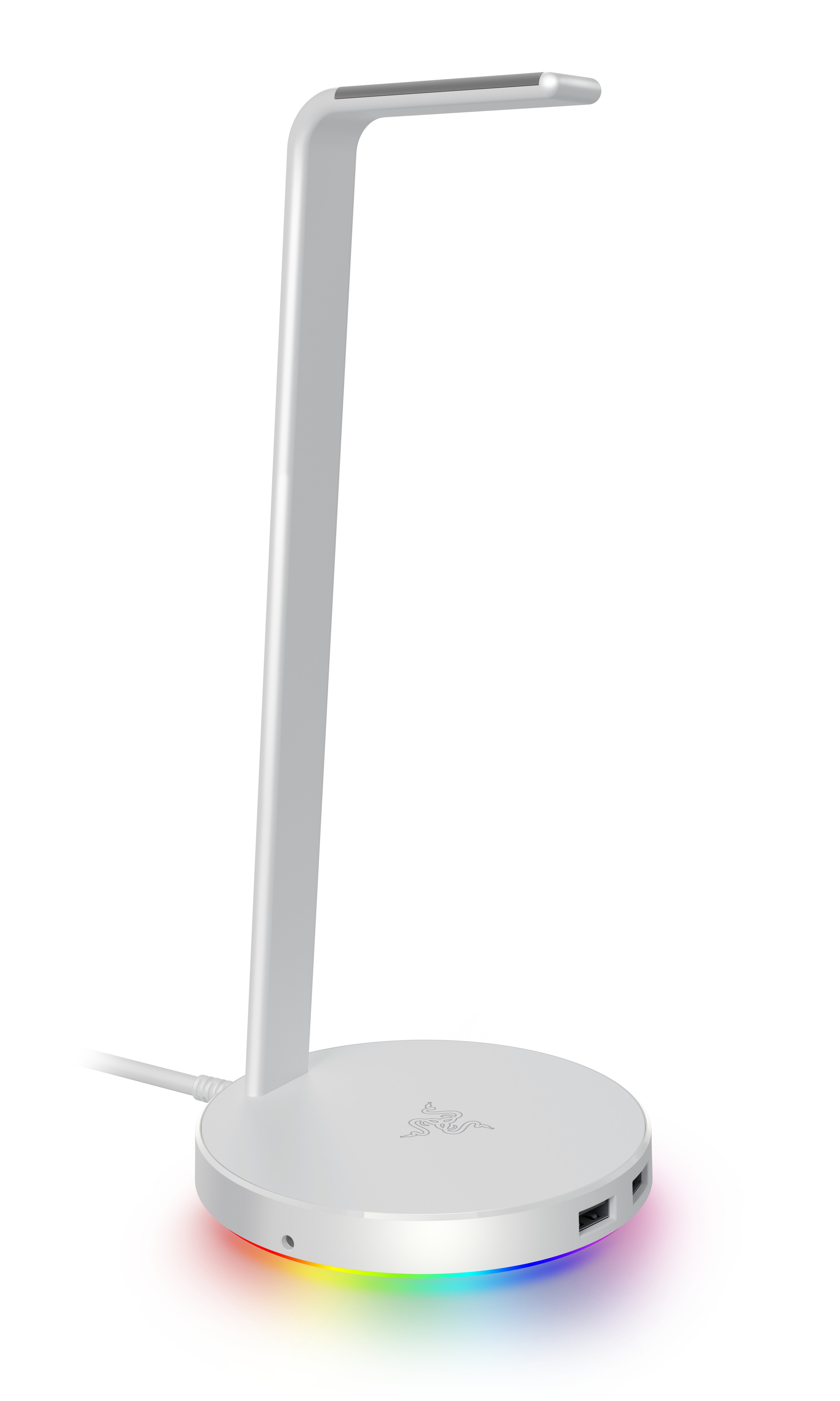 Razer 【国内正規品】ヘッドフォンスタンド Base Station V2 Chroma(マーキュリーホワイト) RC2101510300R3M1