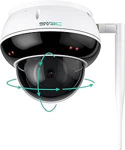 防犯カメラ 屋外 ワイヤレス 500万画素 ワイヤレス AI人検知 IP66防水 2.4g/5g対応 スマホ/パソコン対応 Camhipro対応 HiP2P対応ドーム型 NVR対応