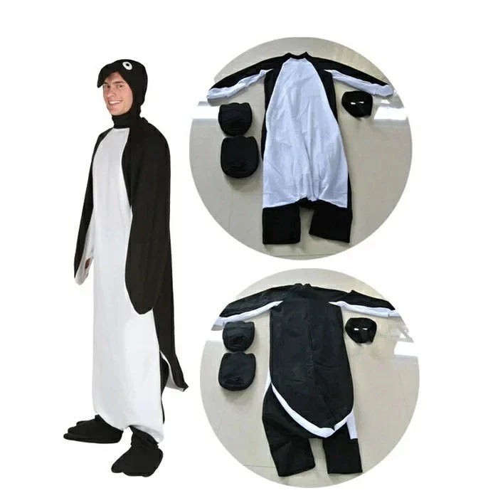 ハロウィン 衣装 大人 レディース メンズ 男女兼用 ペンギン 動物 アニマル 全身 ハロウィン コスプレ ハロウィン コスム 男性用 女性用 ハロウィーン　衣装　ハロウィン衣装 イベント パー
