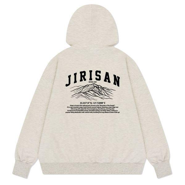 智異山(チリサン)オーバーフィット 韓国の山 フード付きトレーナー 5色_P414791464
