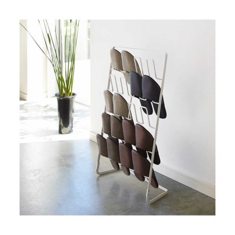 山崎実業　スリッパラック10足用 ホワイト　2693