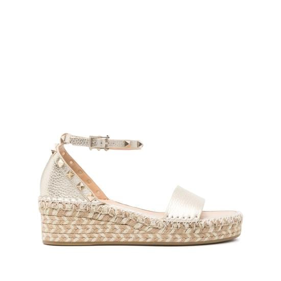 VALENTINO GARAVANI Women Shoes 9W2S0HB1MFA 48U GOLD METALLIC
