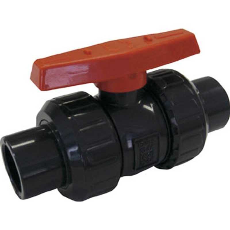 積水化学工業　ボールバルブTS式本体PVCOリングEPDM50新型　BV50SX