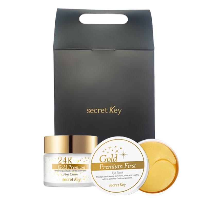 24kゴールドプレミアムファースト2種セット（クリーム+アイパッチ）