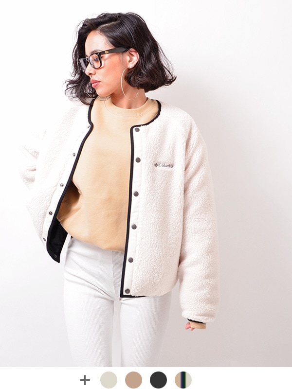 コロンビア ジャケット Columbia フリース メンズ レディース ユニセックス モコモコ Seattle Mountain Reversible Jacket