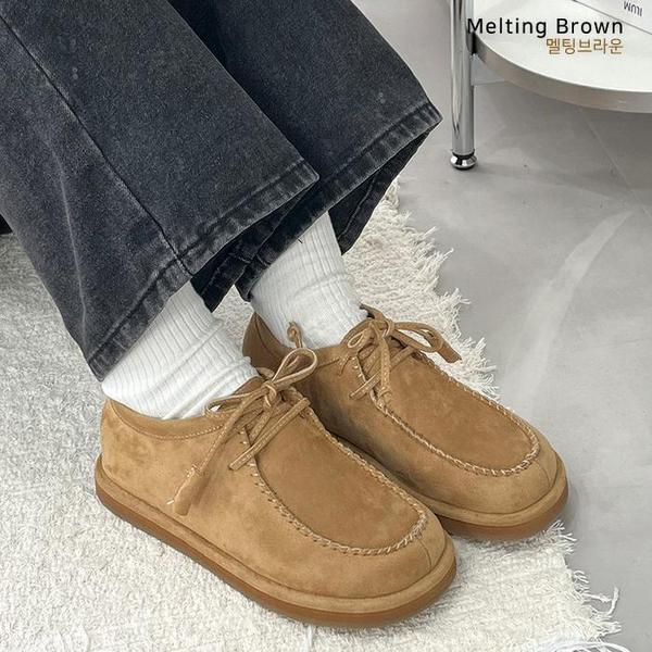 レディースモカシン 秋 スエードローファー KR31