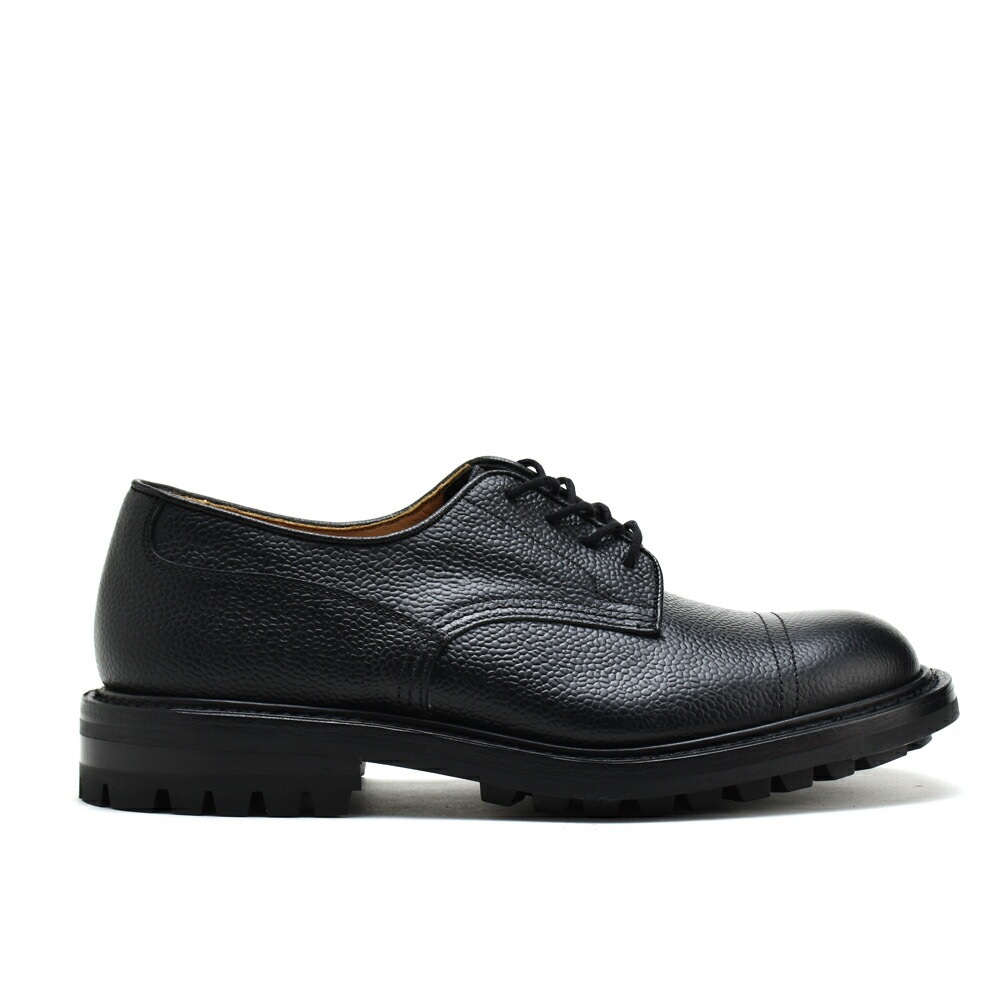 トリッカーズ マトロック キャップダービー メンズ ドレスシューズ グレインレザー ストレートチップ ブラック 黒 TRICKER S MATLOCK SCOTCH GRAIN[6896-black]