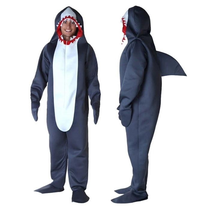 短纳期ハロウィン 衣装 大人用 クジラ 鯨　サメ 動物 全身 ハロウィン コスプレ ハロウィン コスチューム メンズ 男性用 ハロウィーン　衣装　ハロウィン衣装 イベント パーティ 仮装 ステージ 舞