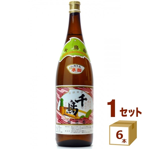 村山米酢京酢加茂千鳥酢 1800ml　6本 調味料