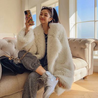 ファーコート イミテーションファー ミンクコート ファーコート コート ジャケット アウター 冬 フェイクファー エコファー ジャケット レディース ５カラー.