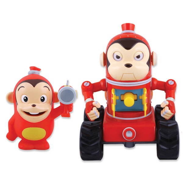 ワンダーキッドと話す変身ロボコン