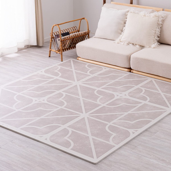 240631801 レトロデザインのジョイントマット キュロス 9枚組 グレー メーカー直送 5,793円