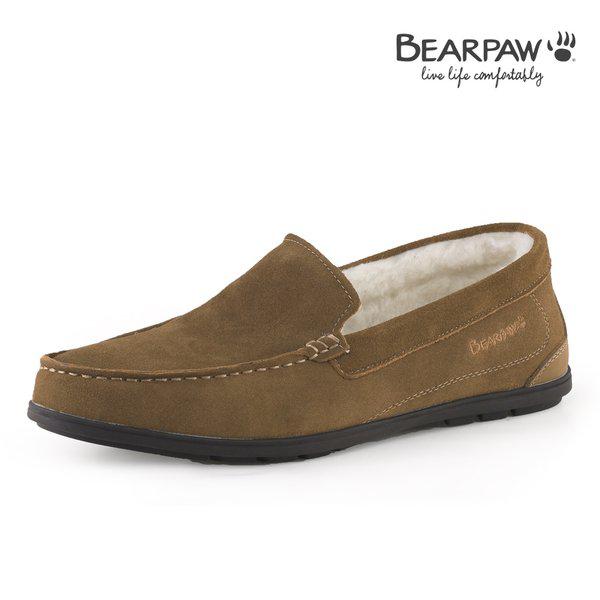 ワイコンセプト（BEARPAW）男性スエードモカシン スリッポン ジョセフ JOSEPH（193002ND-M）