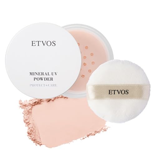 【ETVOS】 エトヴォス ミネラルUVパウダー (#ピンクベージュ) SPF50 PA++++ [敏感肌/日焼け止め/UVカット/仕上げパウダー/石けんオフ/紫外線吸収剤フリー/ツヤ/ヒト型セラミド 5,369円