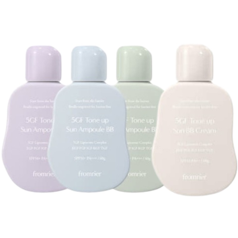 [25SS/新作]5GF サンアンプルBB 60g 50+ PA+++ 4種 #teal blue # EGF #FGF #IGF