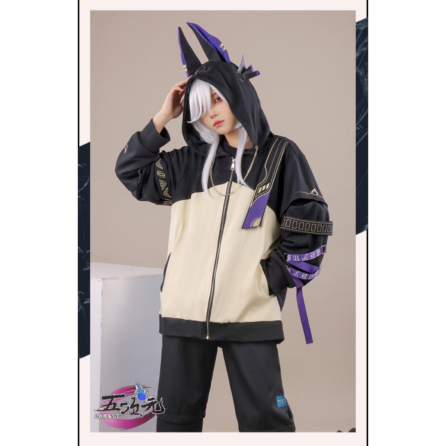 原神 コスプレ セノ 同人服 日常服 コート 砂海の森 衣装 ウィッグ 追加可
