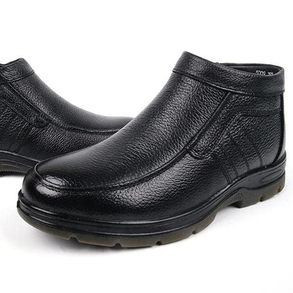 メンズ防寒靴 털ブーツ 冬の靴