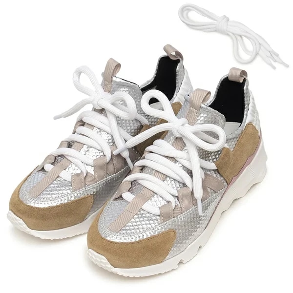 アルディ スニーカー トレックコメット マルチカラー ピンク レディース NS04Z SAND PINK SILVER