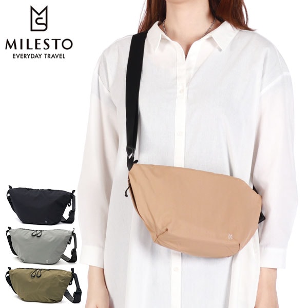 ショルダーバッグ レディース メンズ ブランド バッグ 斜めがけ 軽量 軽い 小さめ ミニショルダー ナイロン 3.5L A5 防水 耐水 耐久 TROT ソフトショルダー S MLS937