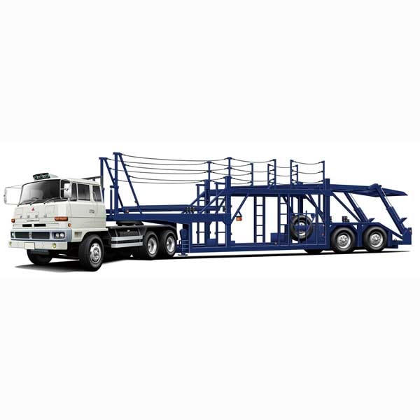 フジミ 1/24 トラックシリーズNo.1 三菱ふそう FV ハイキャブ トラクタ＆トランスポーター【24TR-1】 プラモデル 24TR-1 ミツビシフソウ FV ハイキャブ