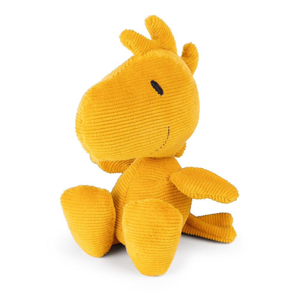 PEANUTS ピーナッツ ウッドストック ミニコーデュロイ 愛着 人形 - 15cm