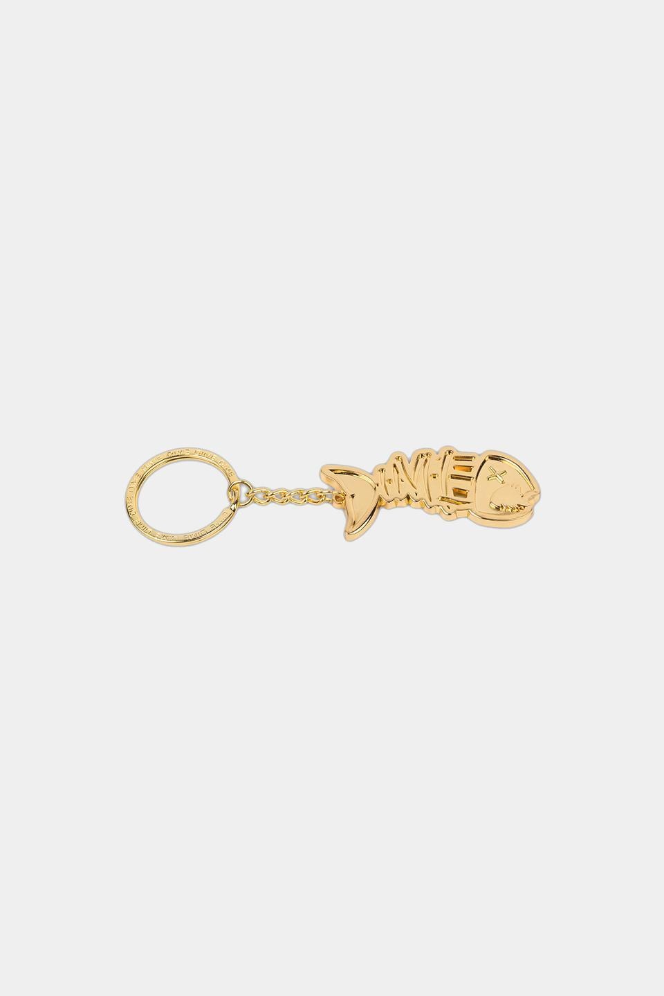 【DIME】 BONES KEYCHAIN : GOLD