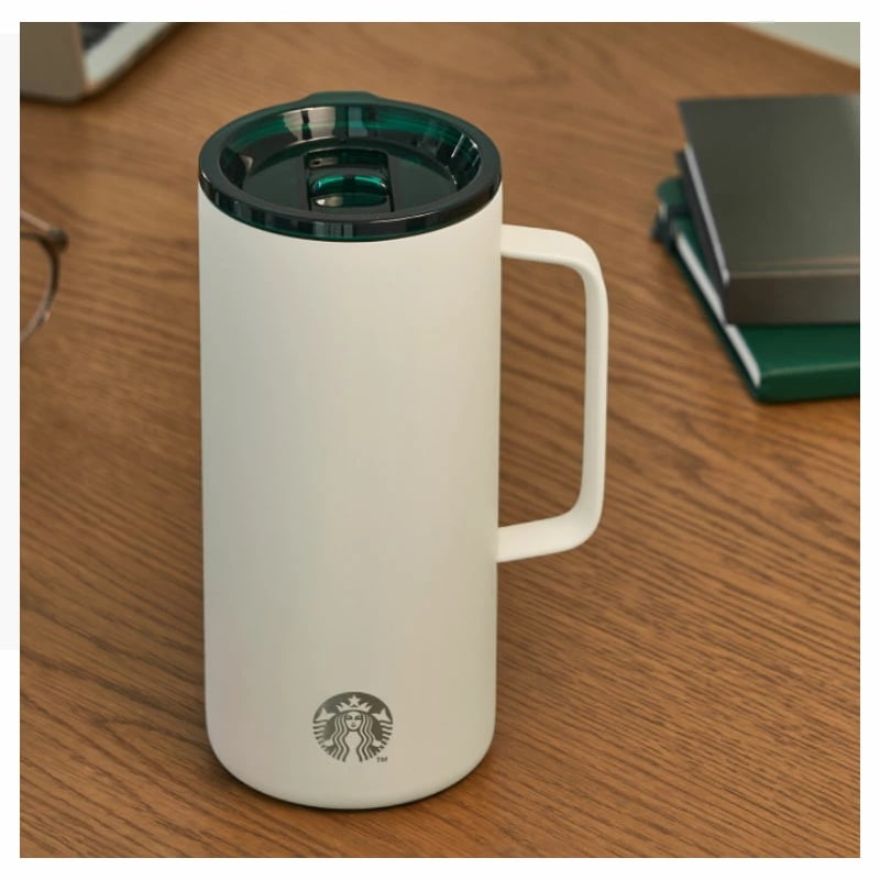 [スターバックス] SS シグネチャー タンク タンブラー 503ml / [Starbucks] Tank Tumbler 503 ml / color : whiteホワイト.
