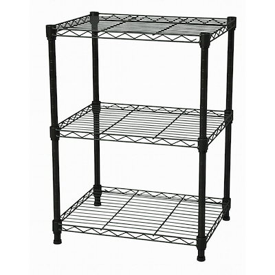 他サイト： 【I】エイ・アイ・エス AIS メタルラック 本体 ブラウン 45x35x61.8cm 19φ スチールラック 3段 NS-4535BR 棚 ラック お客様組立の商品画像