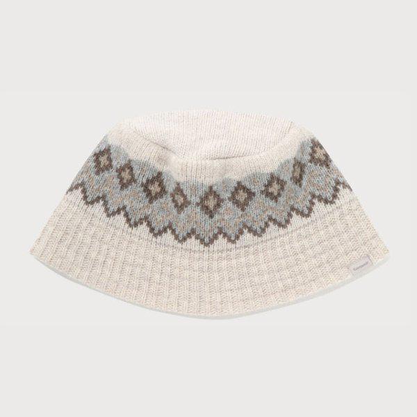 ロゴジャカードラムウールバケットハット CO2504CA07BE