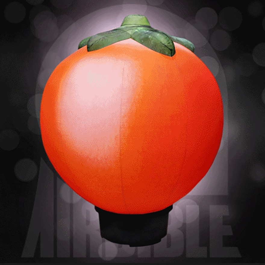 [トマト] 果物 開店 エアー看板 立体看板 膨らむ看板 店舗看板 目立つ看板 大型看板