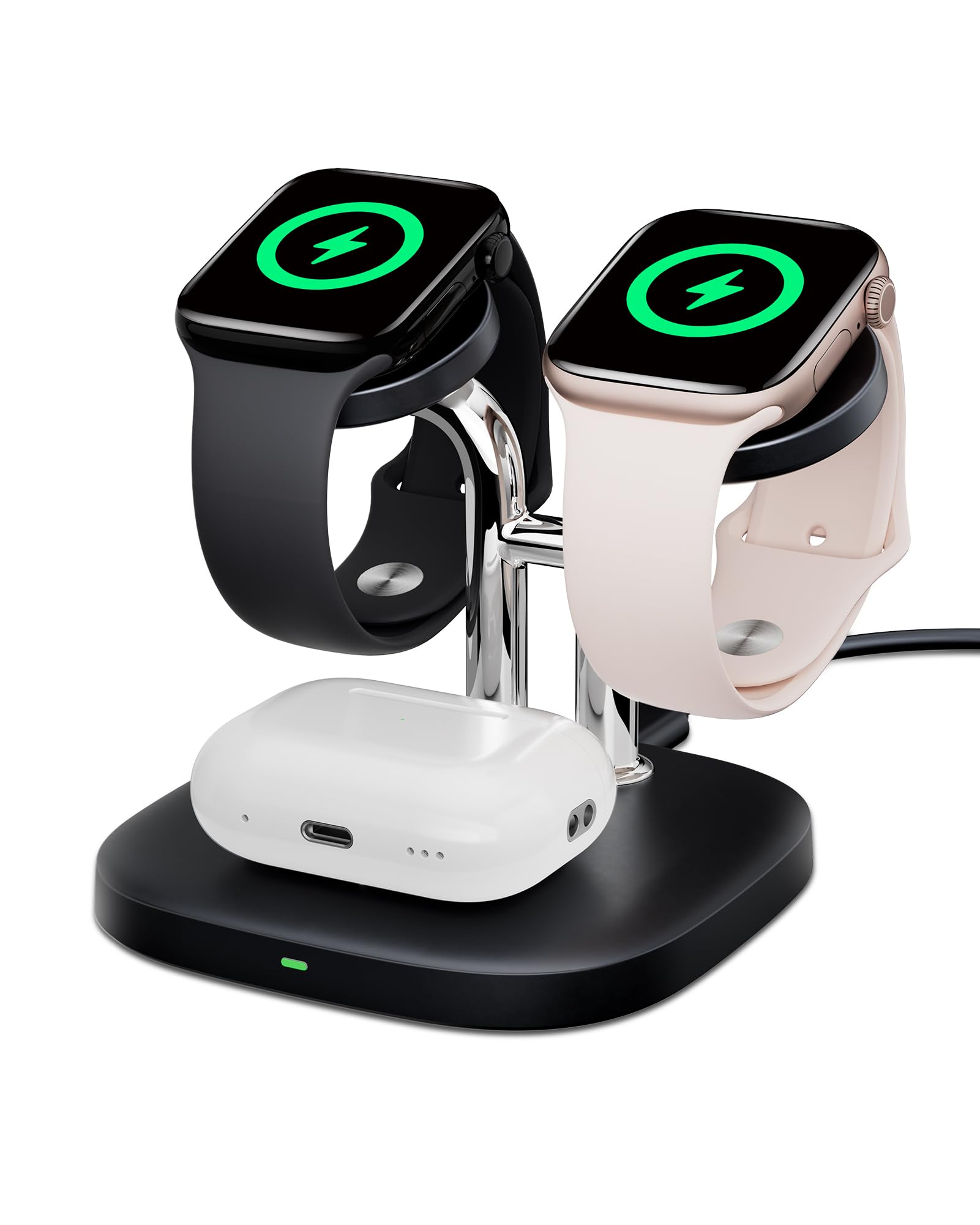 アップルウォッチ 充電器 スタンド 2台同時Apple Watch対応 急速充電器Apple Watch 11/10/9/8/7/6/5/4/3/2Ultra 3/Ultra 2/Ultra/SE 3 4,312円