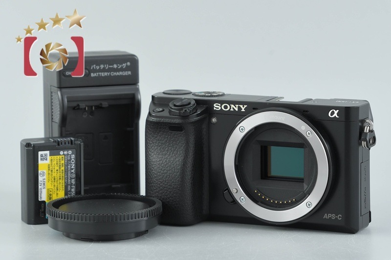 α6000 ILCE-6000 ブラック ミラーレス一眼カメラ 多言語対応