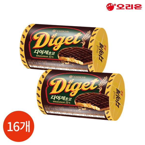 オリオン ドクターユー ダイジェチョコ 225g x 16個