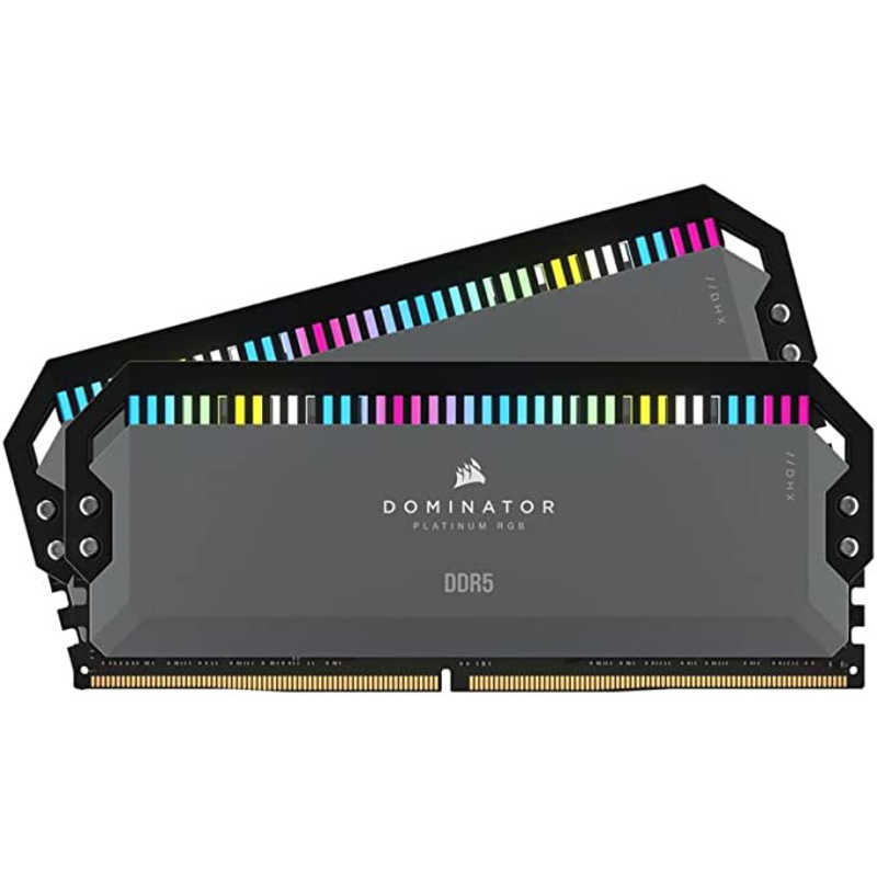 コルセア　CORSAIR　増設用メモリ DOMINATOR PLATINUM RGB[DIMM DDR5 /32GB /2枚]　CMT64GX5M2B5600Z40K
