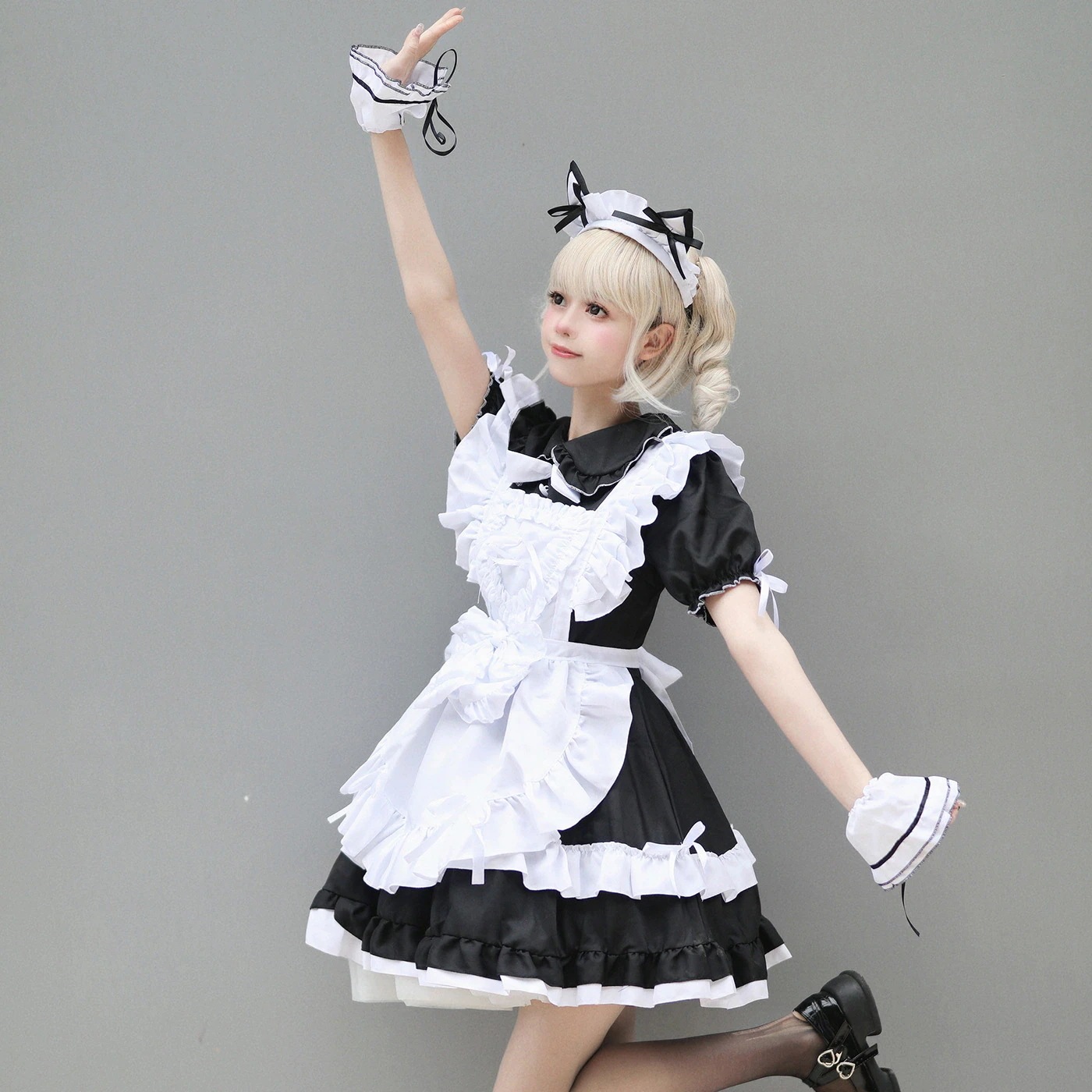 メイド服 コスプレ メイド服 ドレス ロリータ レディースファッション
