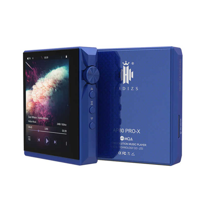 HIDIZS　ハイレゾポータブルプレーヤー AP80 Pro-X ブルー　AP80Pro-XBlue
