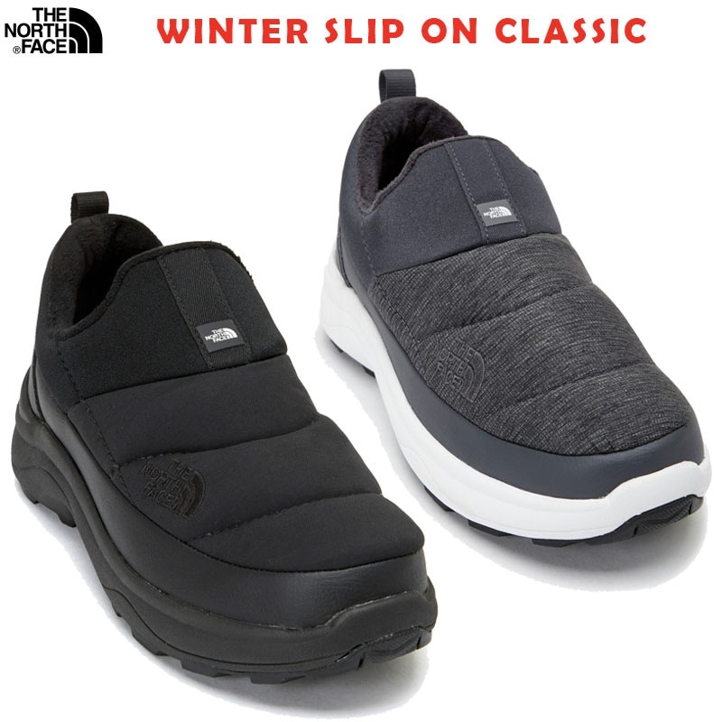 韓国正規品保証 関税負担なし NS93N71A WINTER SLIP ON CLASSICデイリー 基本 着装 男子 女子 人気 韓国 ファッション 男女共用 アウトドアスリッポン