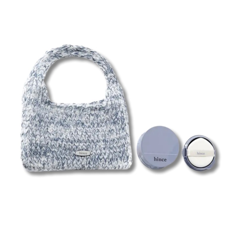 【公式】 メッシュマットクッション （本品＋リフィル＋ブルーニットバッグ）