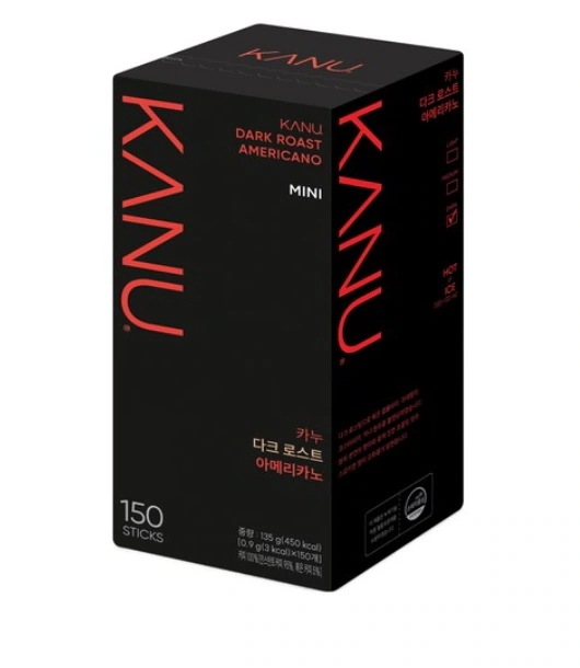カヌー ダークロースト アメリカーノ コーヒースティック 900ML 150本入り 2個
