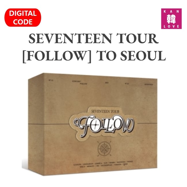 SEVENTEEN TOUR [FOLLOW] TO SEOUL DIGITAL CODE 公式グッズ/生写真+トレカ